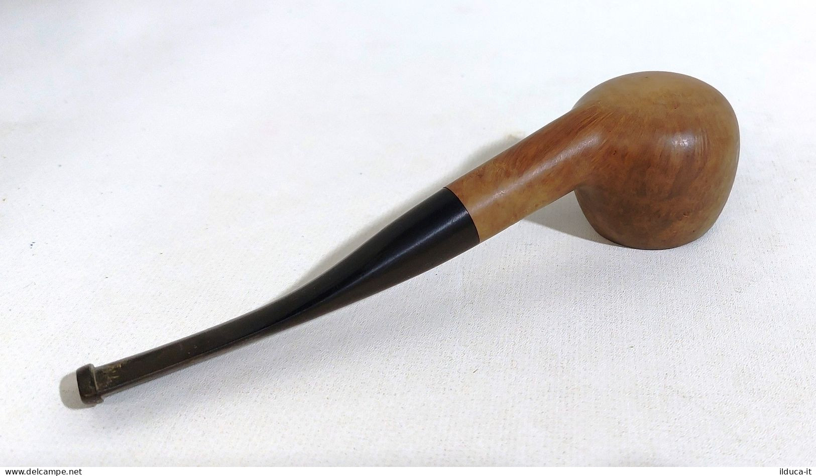 56357 Pipa Di Legno - FUMERIA RIGGIO - Made In Italy - Pipa Fumata - Pipe In Bruyère