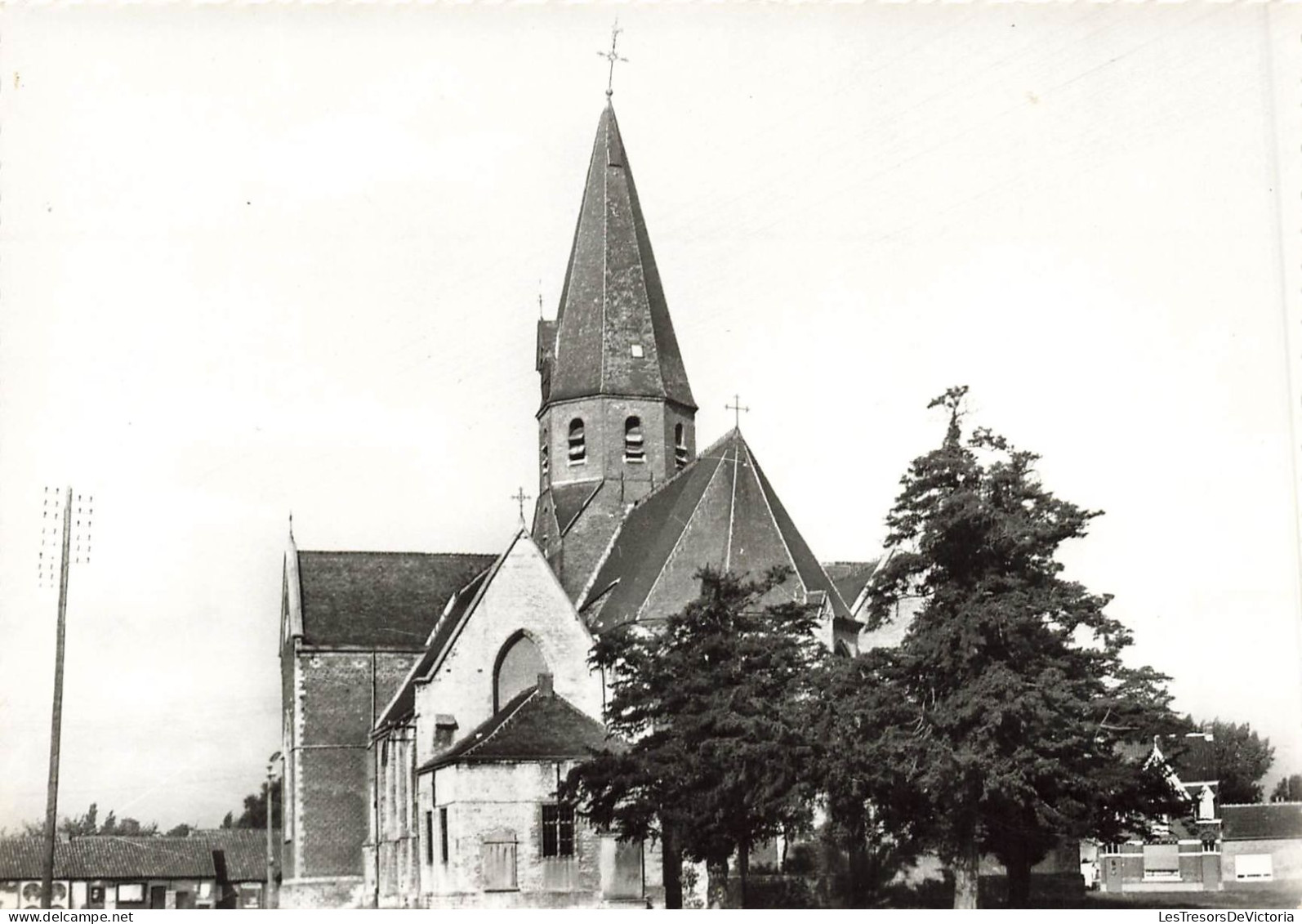 BELGIQUEl - Lokeren - Eksaarde - Eglise Notre Dame - Carte Postale Ancienne - Lokeren
