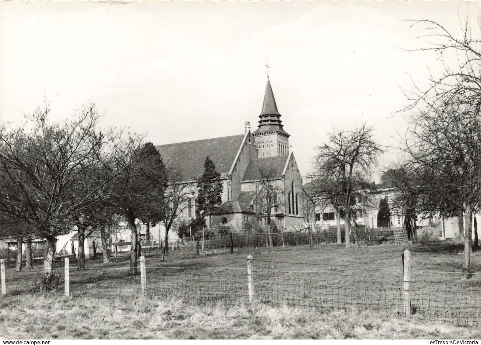 BELGIQUEl - Dilbeek - Sint Gertruide Pede - L'église De Sainte Gertrude - Carte Postale Ancienne - Dilbeek