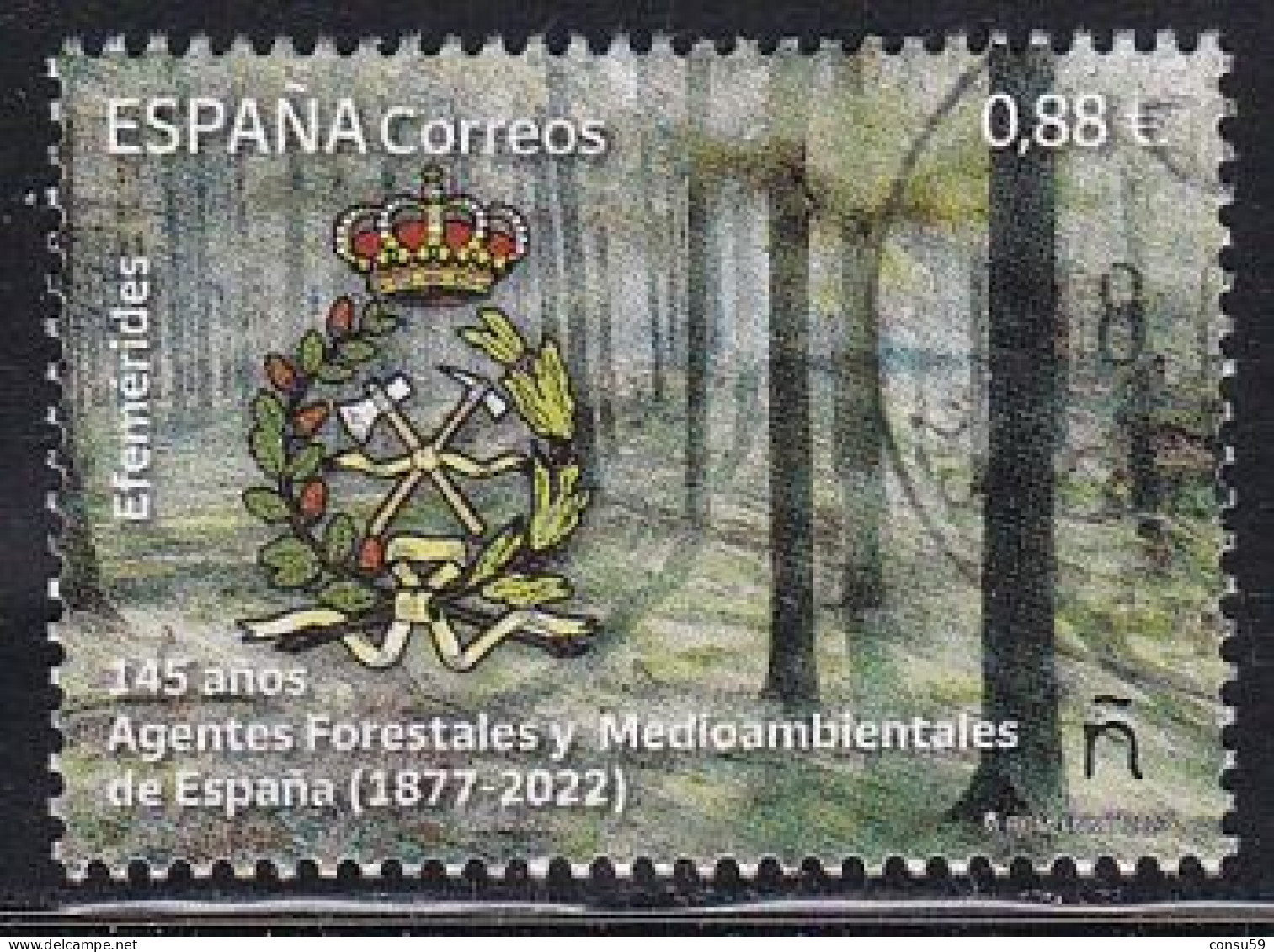 2023-ED. 5657 - 145 Años Agentes Forestales Y Medioambientales De España (1877-2022) - USADO - Gebraucht