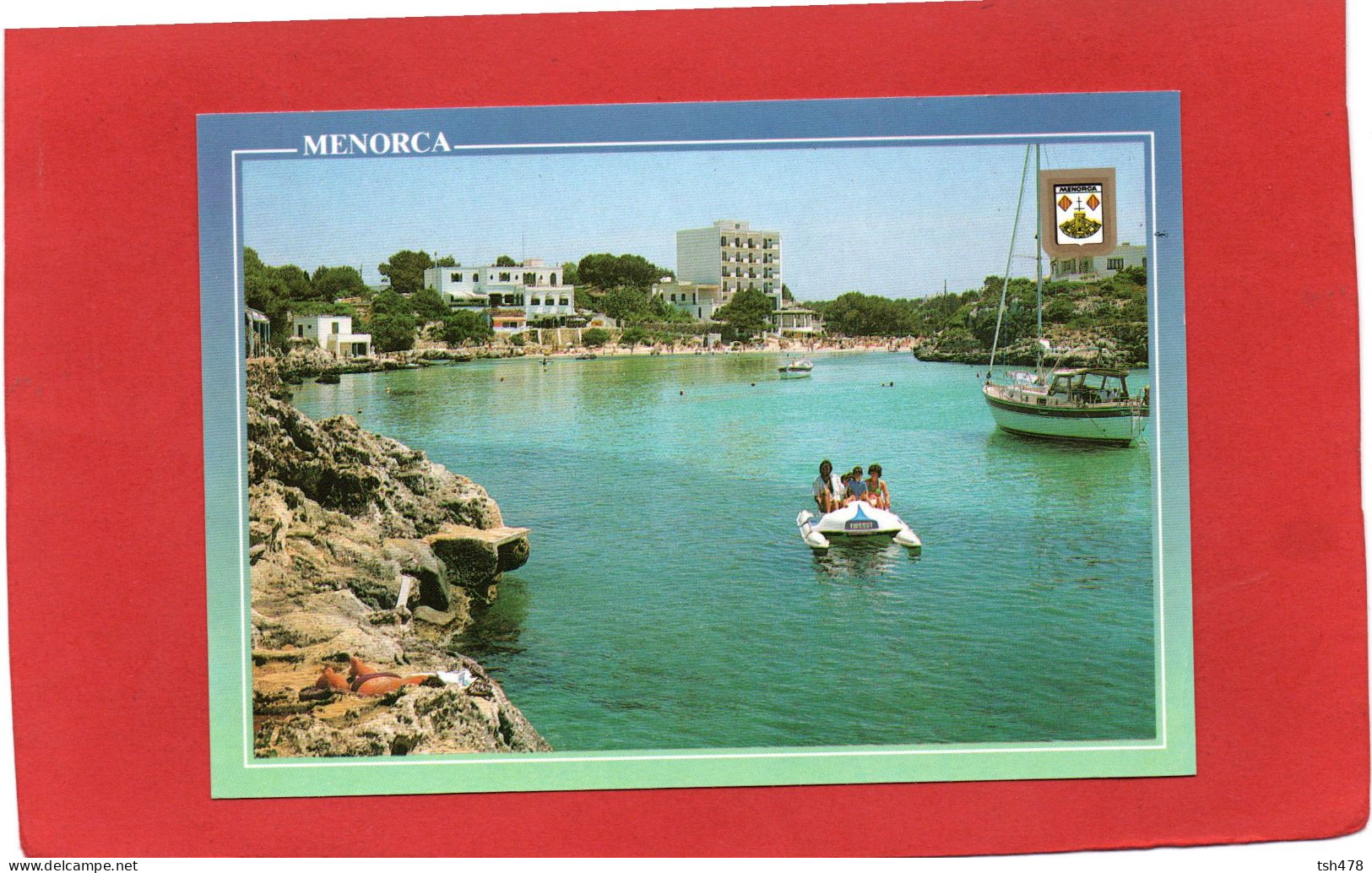 ESPAGNE----ISLA DE MENORCA---MENORCA ---Cala Santandria--voir 2 Scans - Menorca