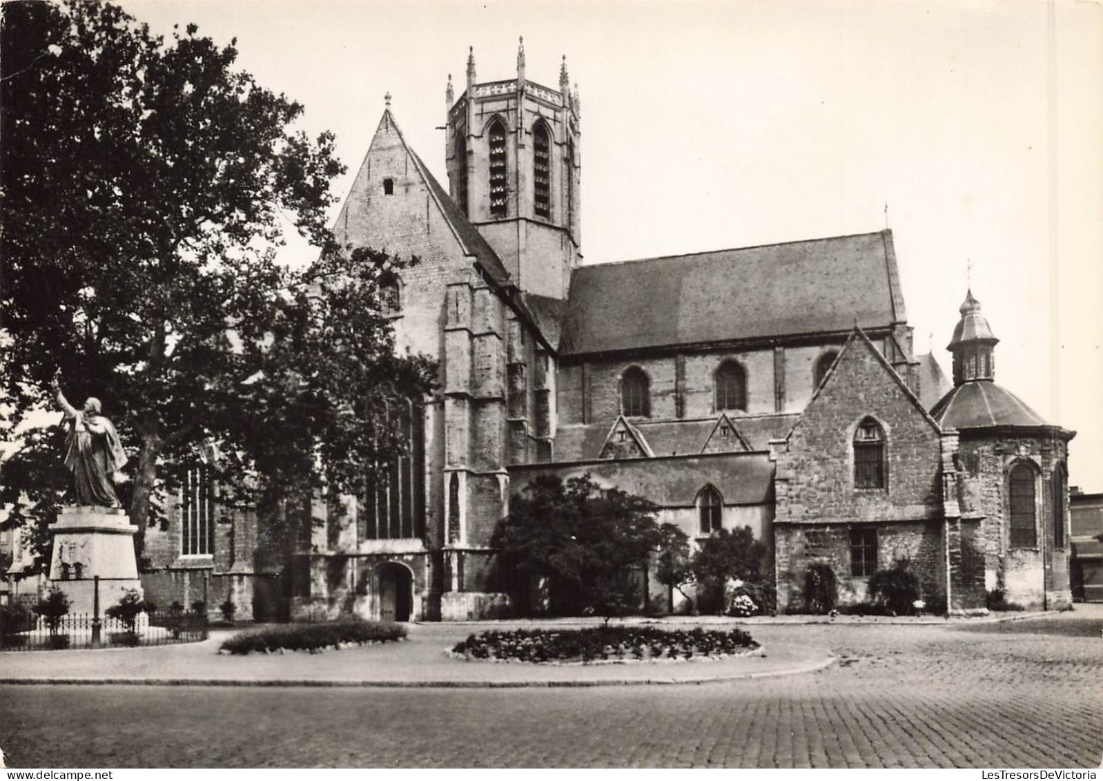 BELGIQUE - Dendermonde - Vue Sur L'église Notre Dame - Carte Postale Ancienne - Dendermonde