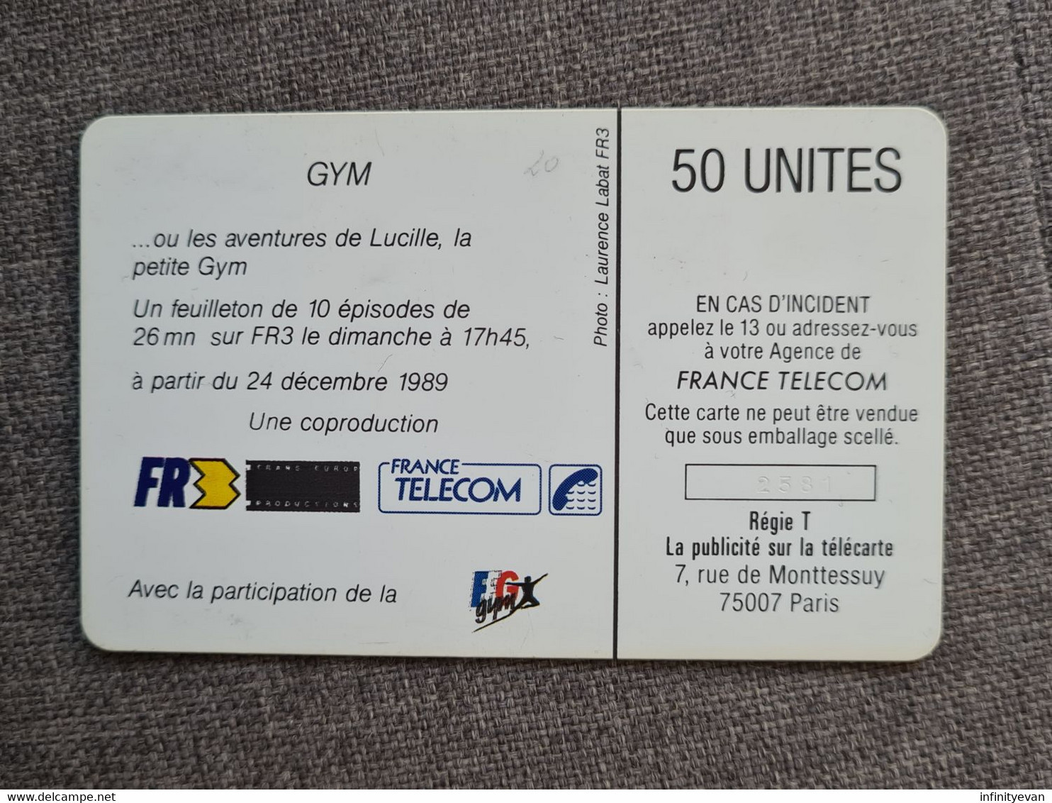 F94 - GYM FR3 - 50 SO2 1989 - 1989