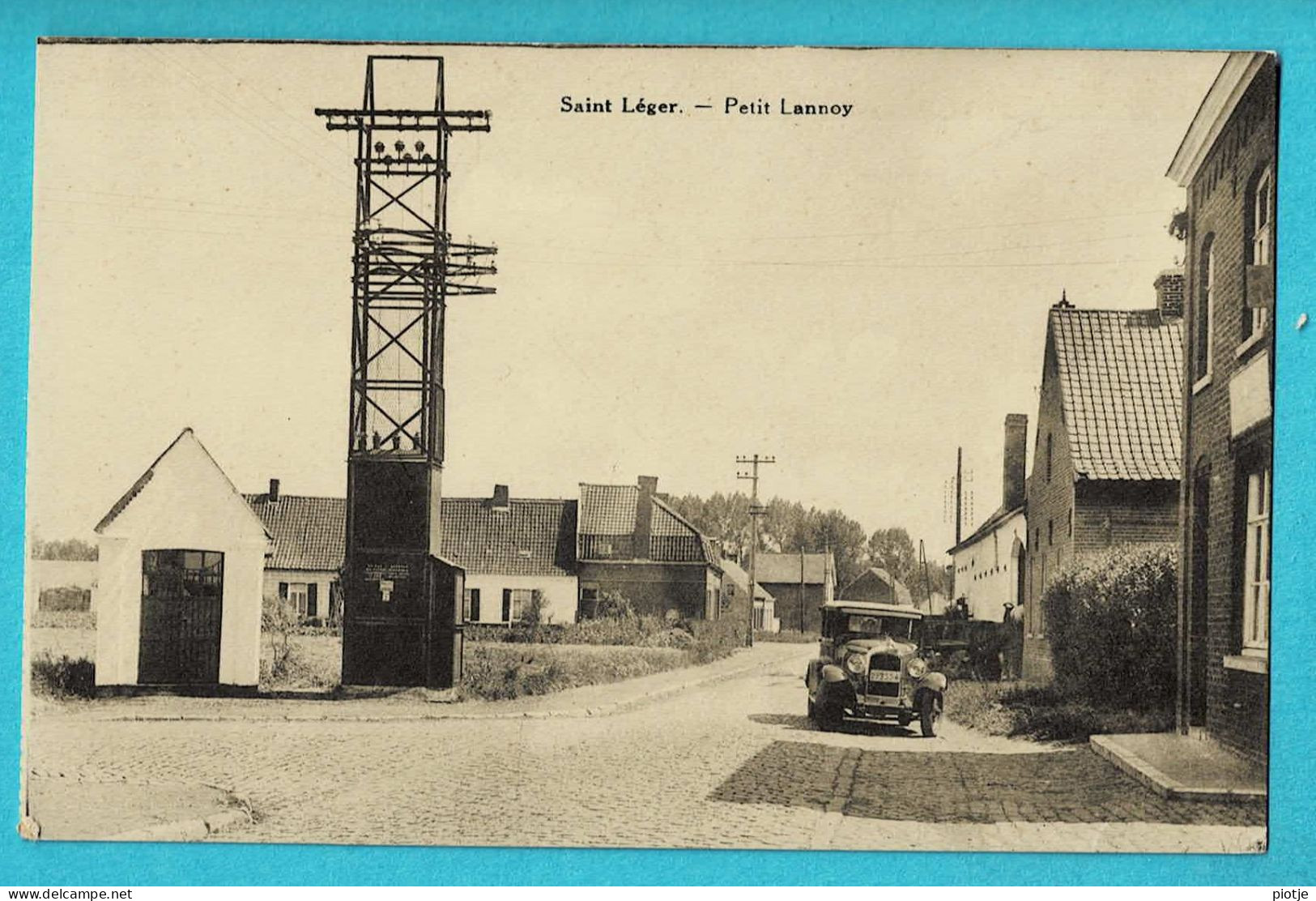 * Saint Léger (Estaimpuis - Hainaut - Wallonie) * (Desaix - Dominique Droulez) Petit Lannoy, Oldtimer Car Voiture, TOP - Estaimpuis