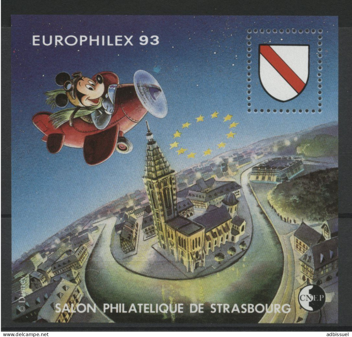 CNEP N° 17 EUROPHILEX 93 Neuf ** (MNH) Cote 60 €. Salon Philatélique De Strasbourg. TB - CNEP