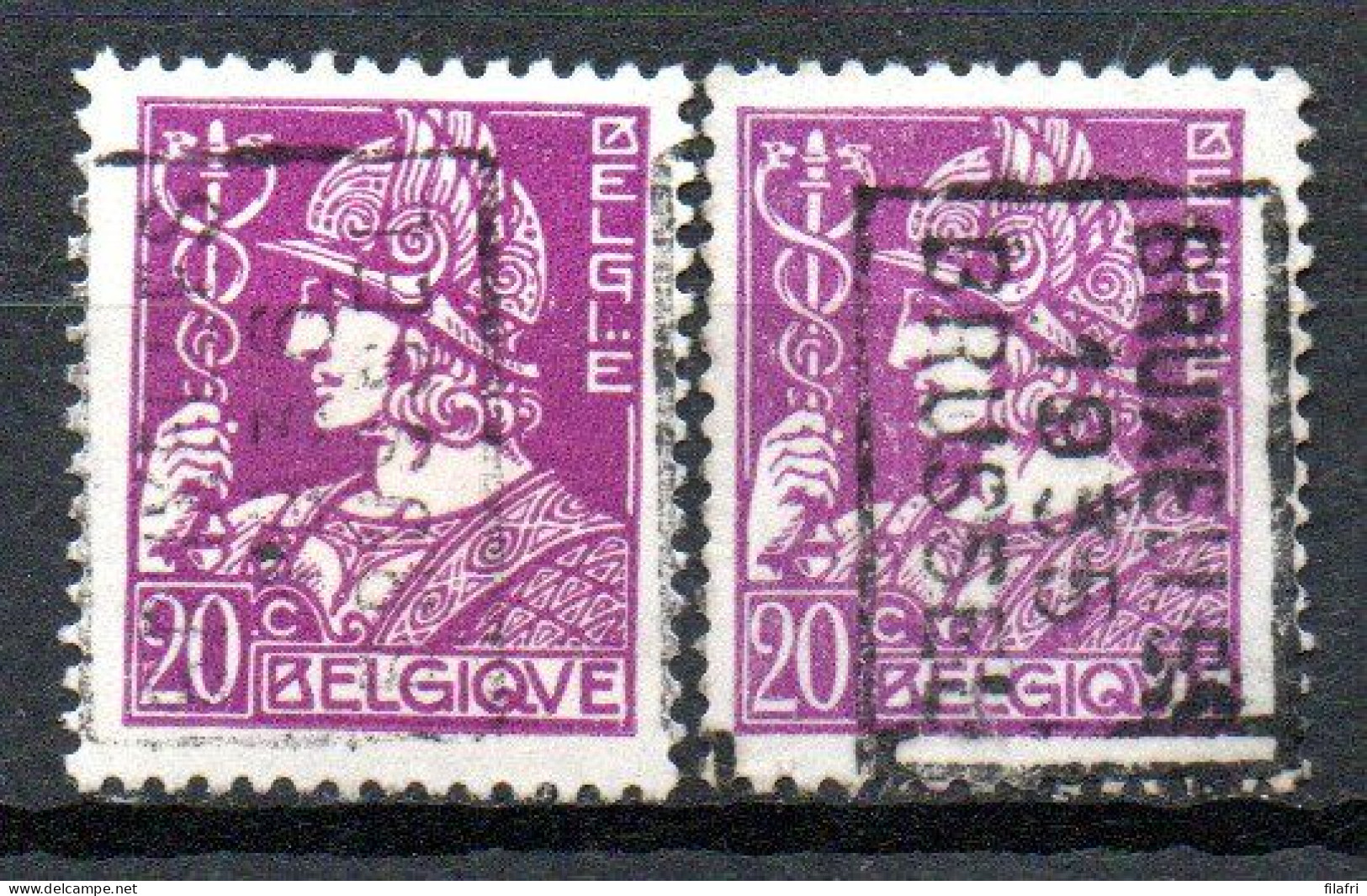 6044 Voorafstempeling Op Nr 338 - BRUSSEL 1935 BRUXELLES -  Positie A & B - Roulettes 1930-..