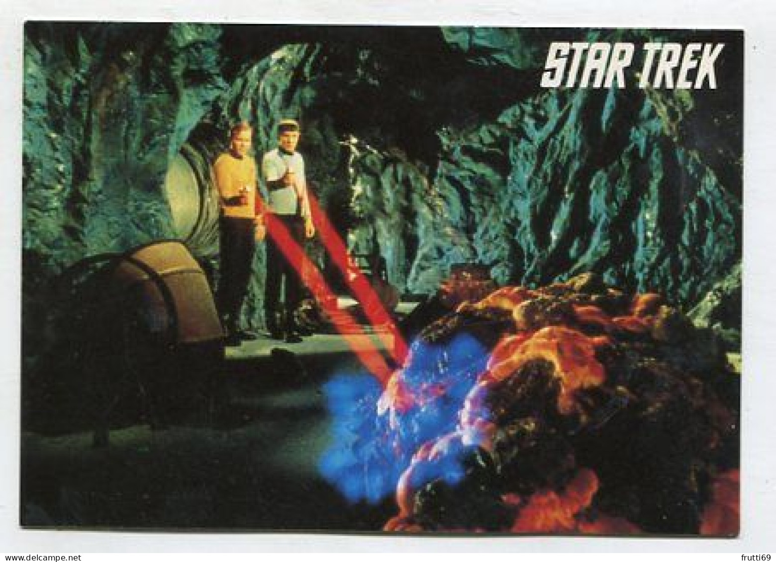 AK 188484 GERMANY - STAR TREK - Phaser Fight - Séries TV