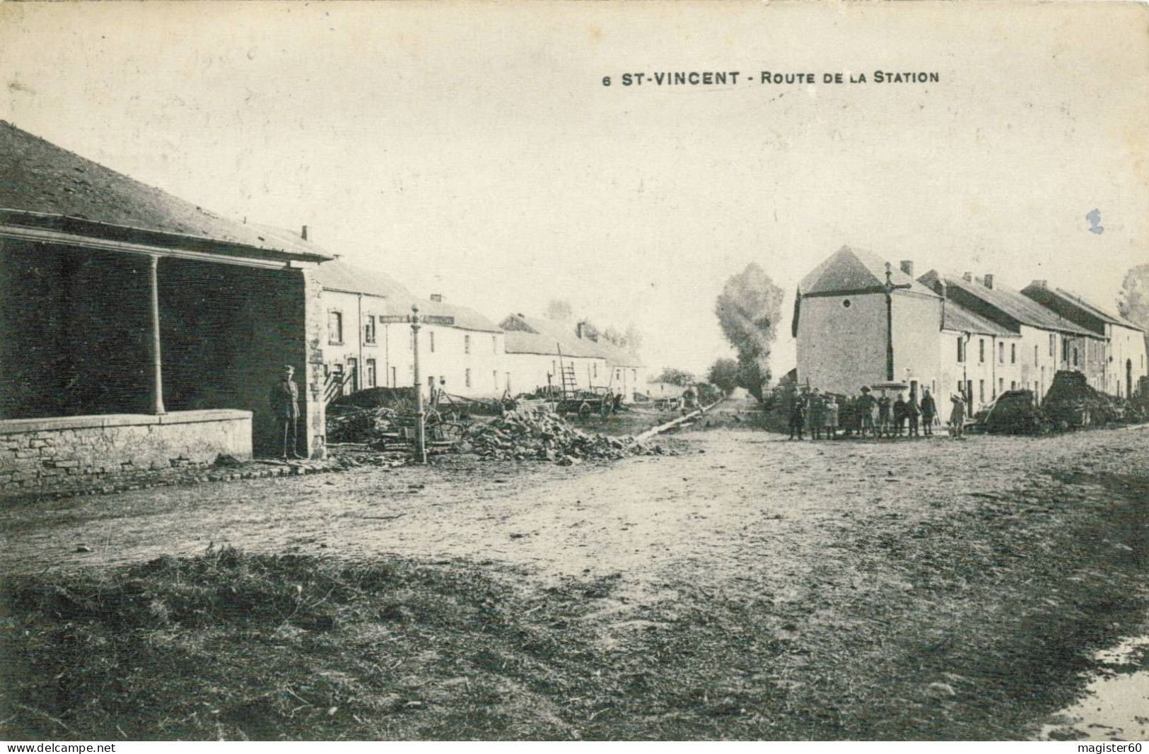 SAINT-VINCENT: 1923 Rue De La Station Fontaine Bas Du Village PAS COURANTE - Tintigny