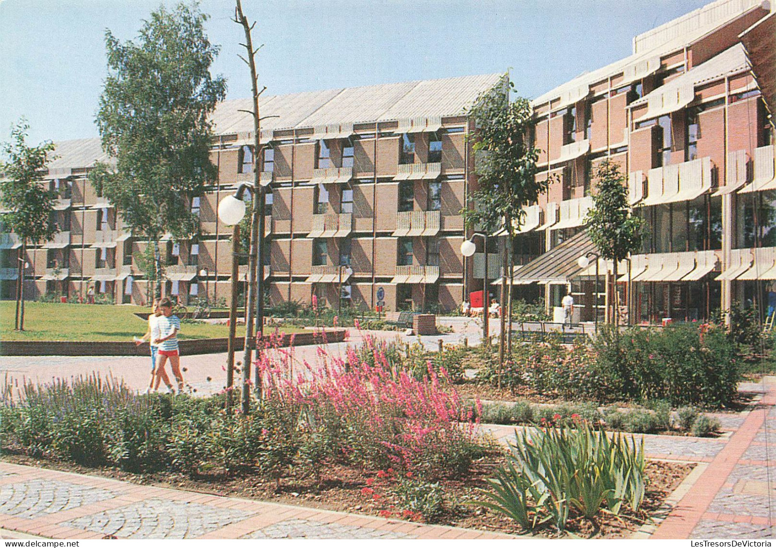 BELGIQUE - Genk - Vue Générale De L'hôpital Saint John - Colorisé - Carte Postale - Genk