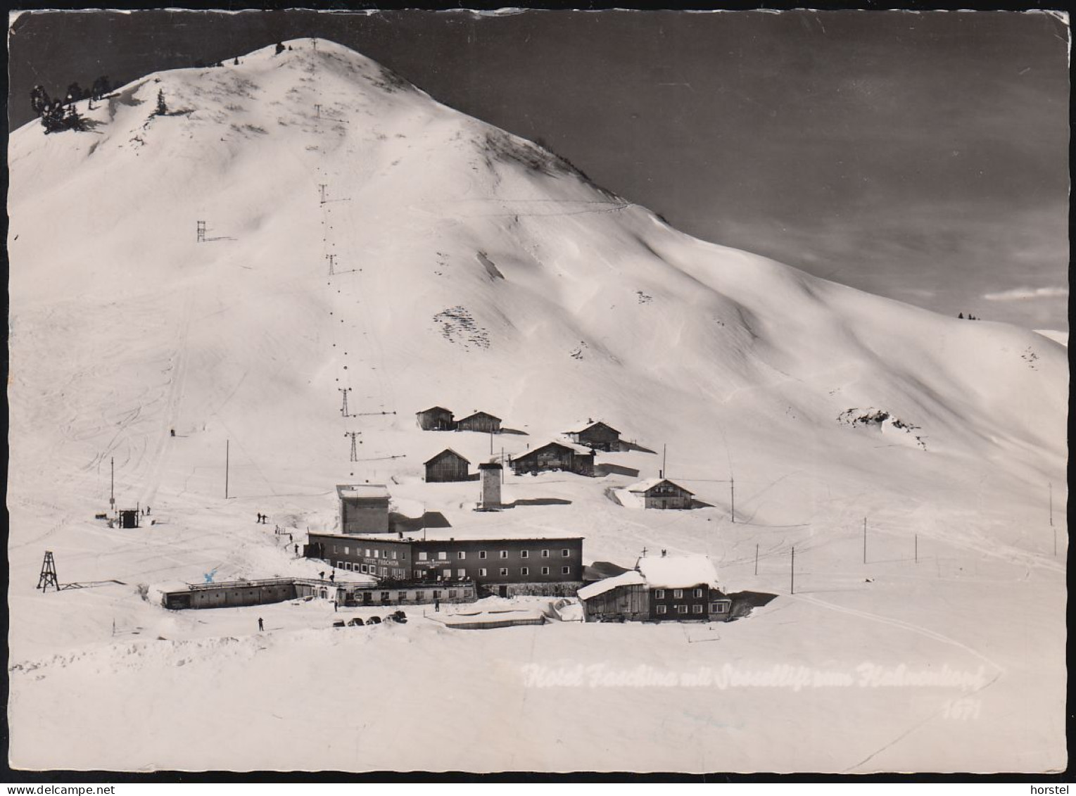 Austria - 6731 Buchholz - Fontanella - Hotel Im Schnee - Nice Stamp - Bludenz