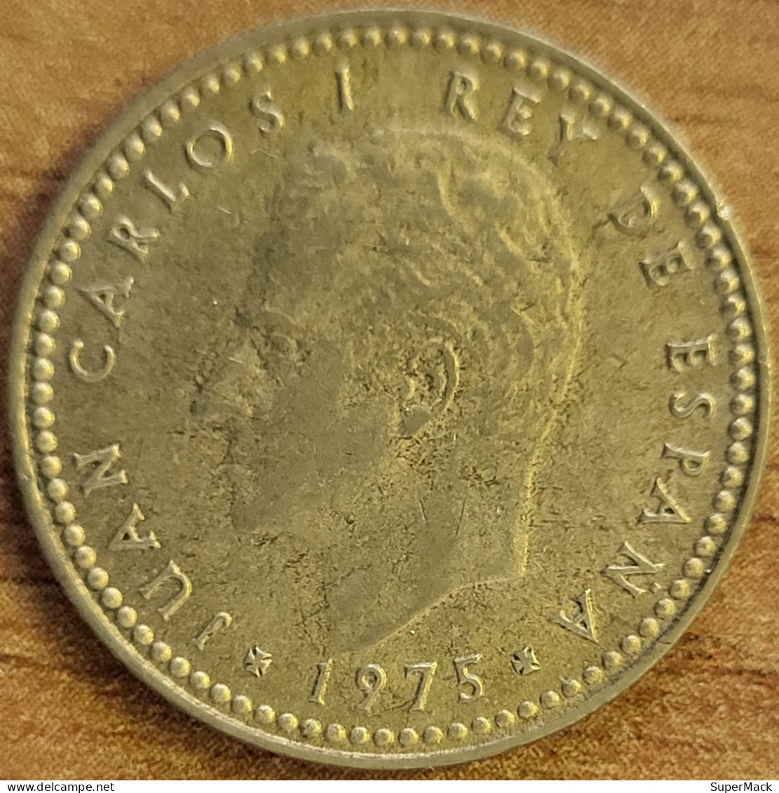 ESPAGNE 1 Peseta 1975 (*78) Royal Mint KM#806 SUP - 1 Peseta