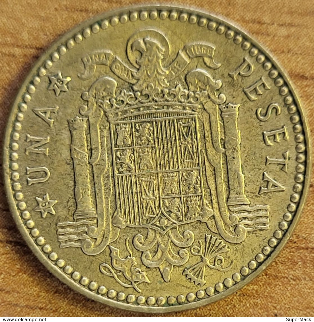 ESPAGNE 1 Peseta 1975 (*78) Royal Mint KM#806 SUP - 1 Peseta