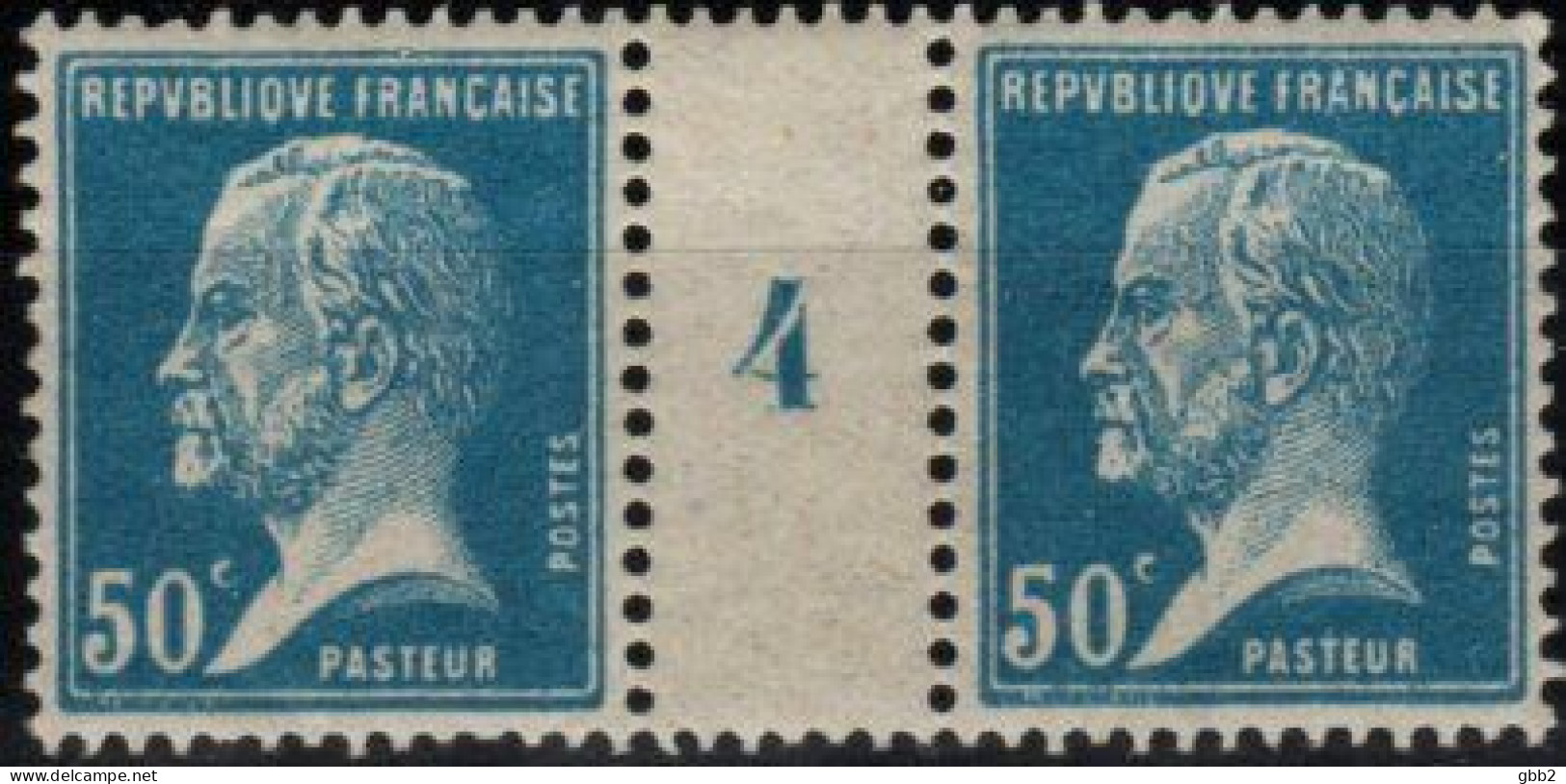 FRANCE - MILLESIME "Type PASTEUR" N° 176 (4) Neuf** LUXE. SEULE PROPOSITION Sur DELCAMPE. TRES RARE.. - Millesimi