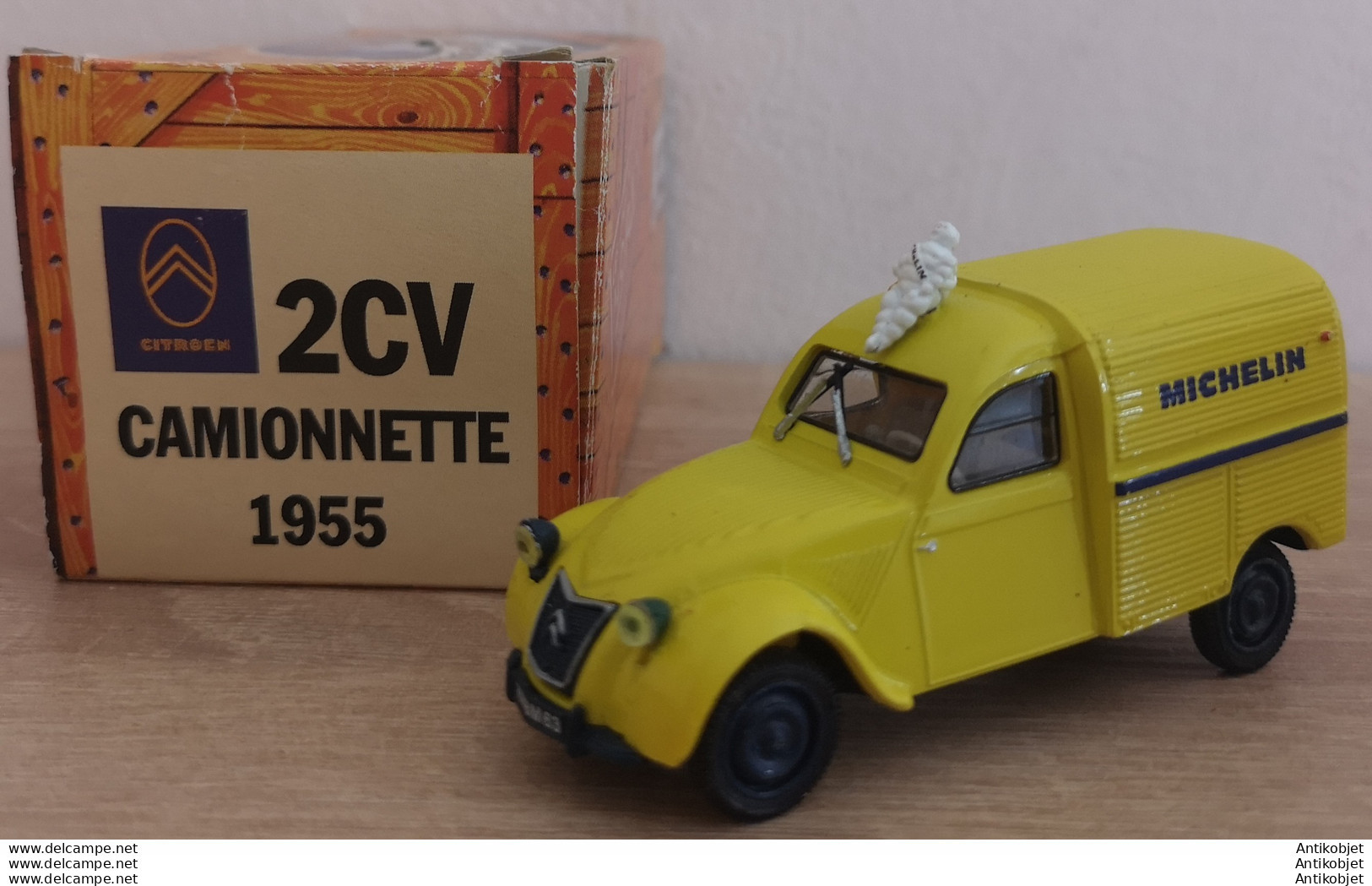 Citroen 2cv Camionnette Michelin 1955 Norev 1:43 - Norev