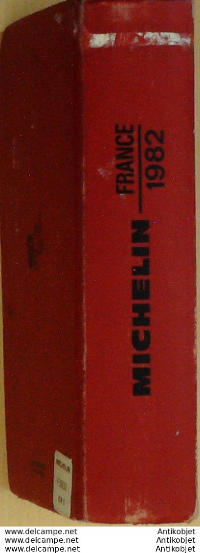 Guide Rouge MICHELIN 1982 75ème édition France - Michelin (guides)