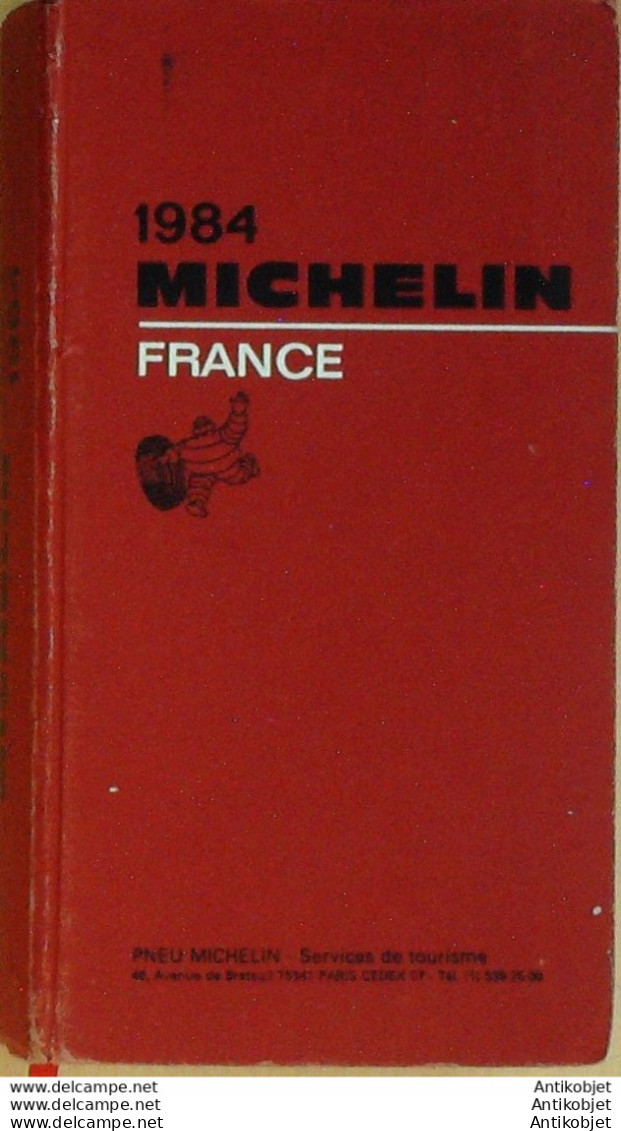 Guide Rouge MICHELIN 1984 77ème édition France - Michelin (guias)