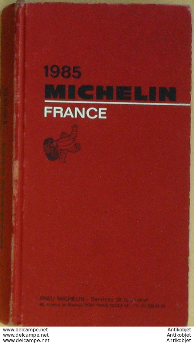 Guide Rouge MICHELIN 1985 78ème édition France - Michelin (guide)