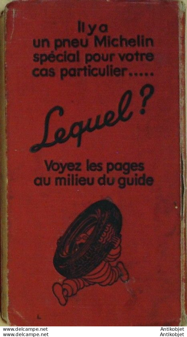 Guide Rouge MICHELIN 1934 30ème édition France - Michelin (guides)