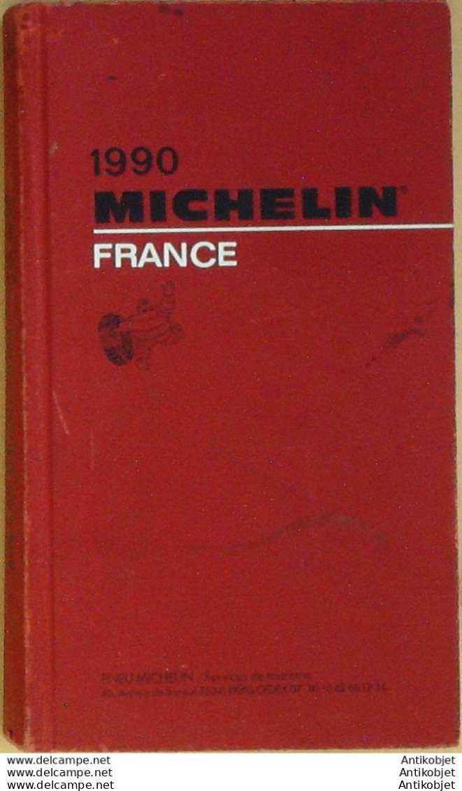 Guide Rouge MICHELIN 1990 83ème édition France - Michelin-Führer