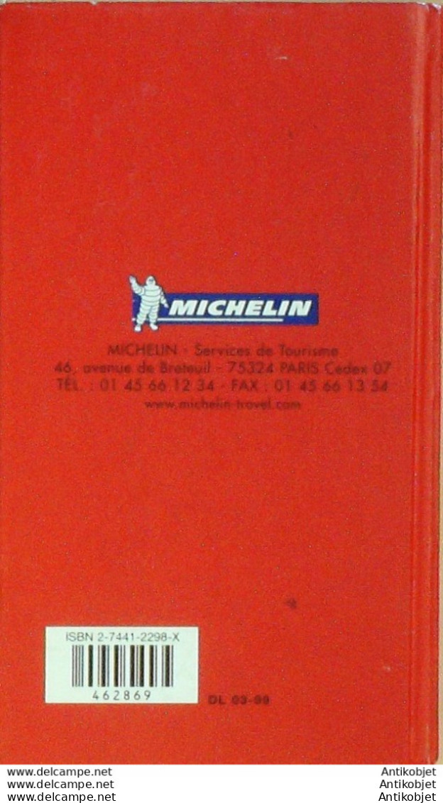 Guide Rouge MICHELIN 1999 92ème édition France - Michelin (guide)