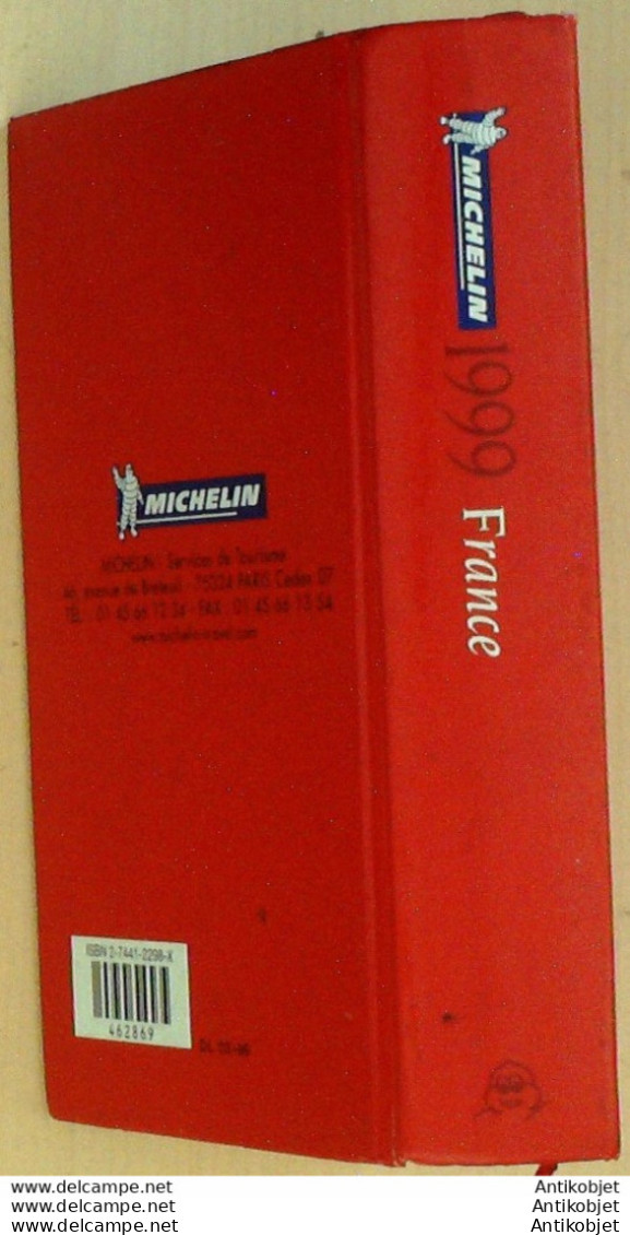 Guide Rouge MICHELIN 1999 92ème édition France - Michelin-Führer