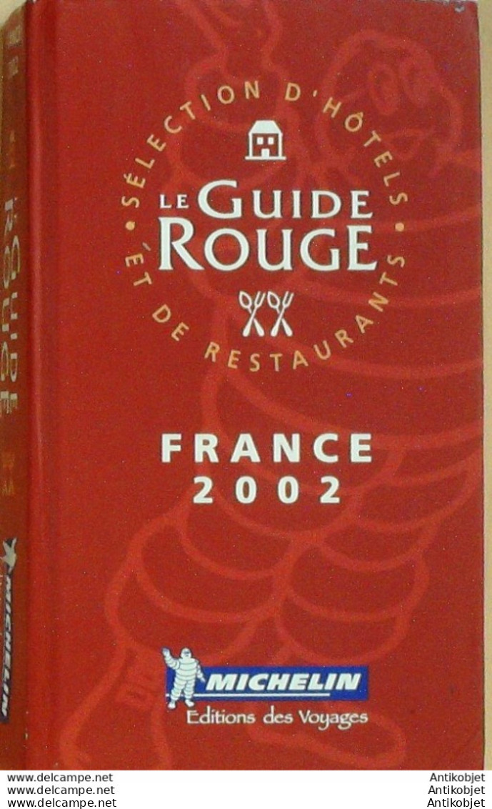 Guide Rouge MICHELIN 2002 95ème édition France - Michelin-Führer