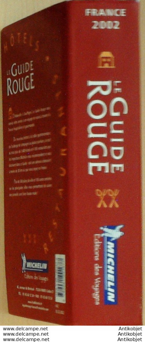 Guide Rouge MICHELIN 2002 95ème édition France - Michelin (guias)