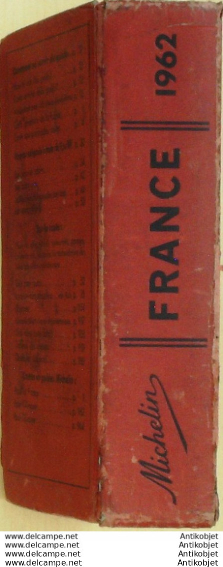 Guide Rouge Michelin 1962 55ème édition France - Michelin (guias)