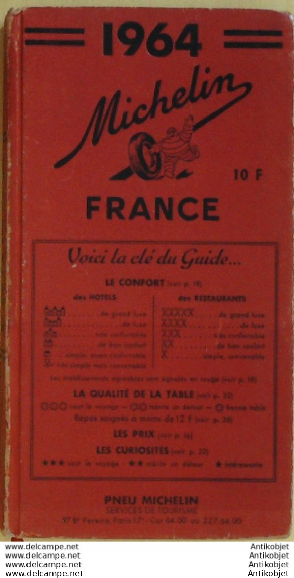 Guide Rouge Michelin 1964 57ème édition France - Michelin (guias)