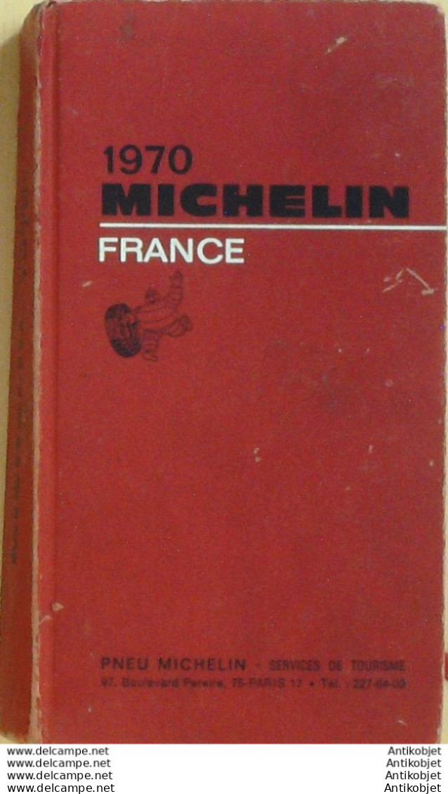 Guide Rouge Michelin 1970 63ème édition France - Michelin (guides)