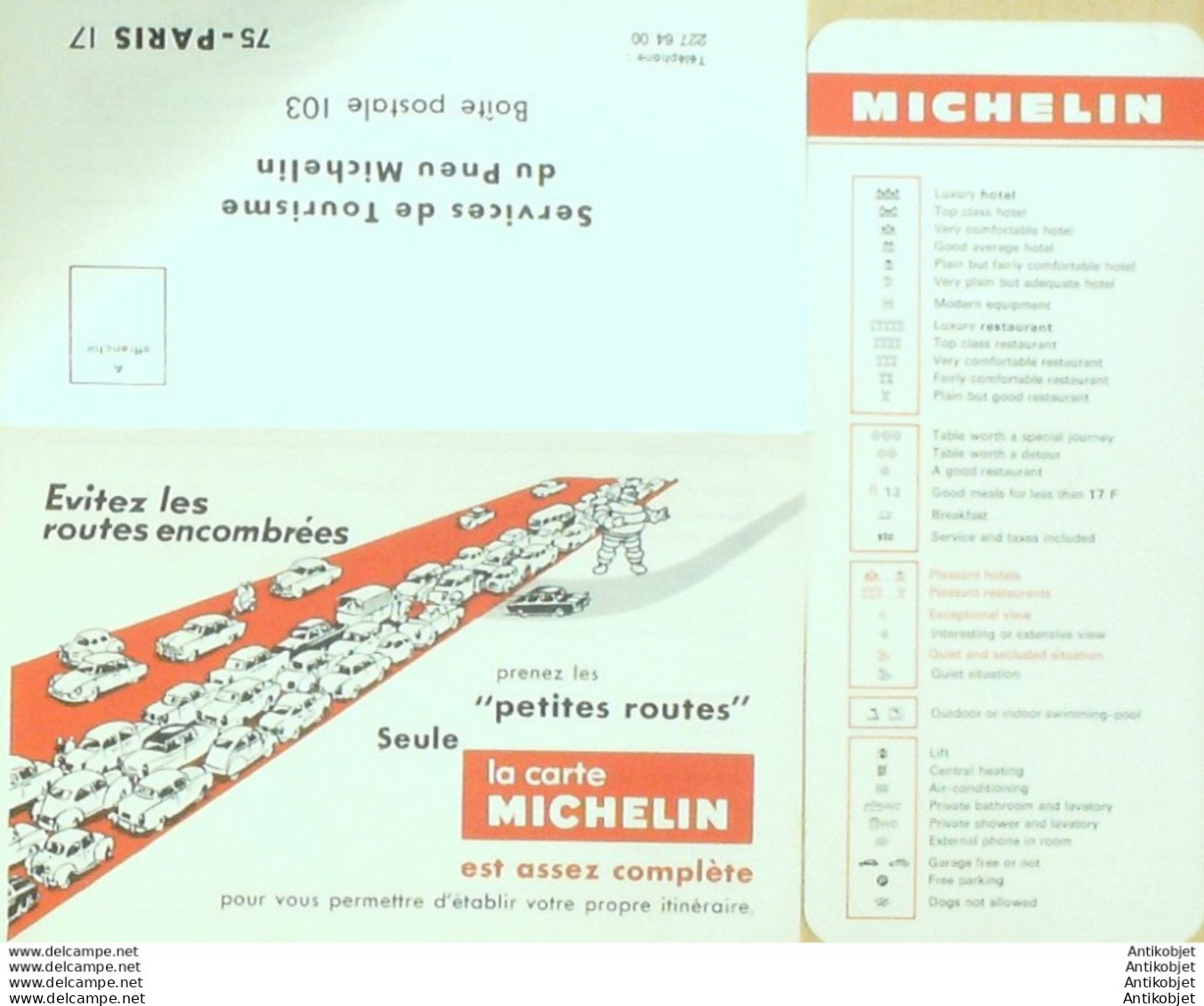 Guide Rouge Michelin 1970 63ème édition France - Michelin (guias)