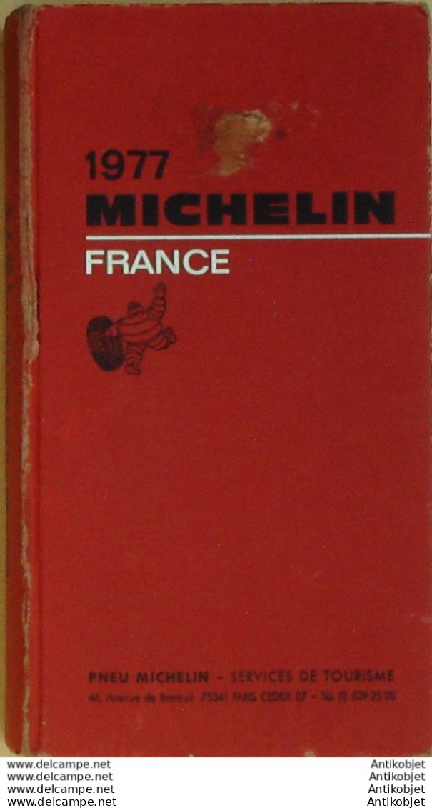 Guide Rouge Michelin 1977 70ème édition France - Michelin (guides)