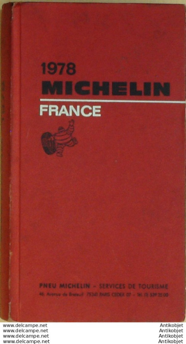 Guide Rouge Michelin 1978 71ème édition France - Michelin (guias)