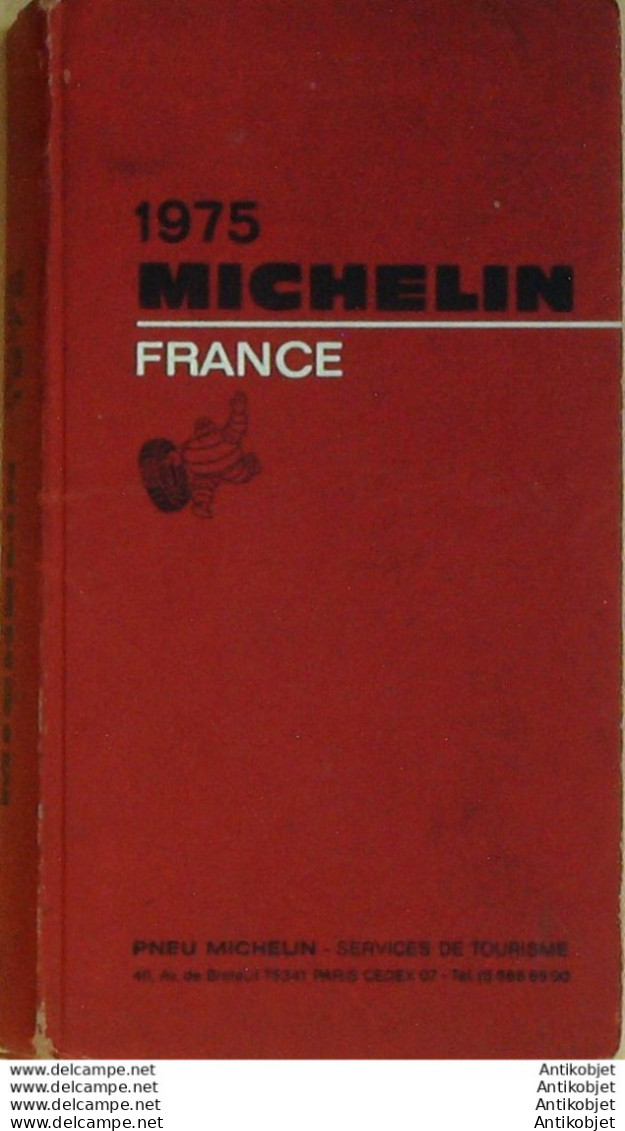 Guide Rouge Michelin 1975 68ème édition France - Michelin-Führer