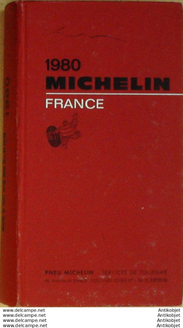 Guide Rouge Michelin 1980 73ème édition France - Michelin (guide)