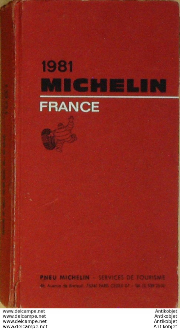 Guide Rouge Michelin 1981 74ème édition France - Michelin-Führer