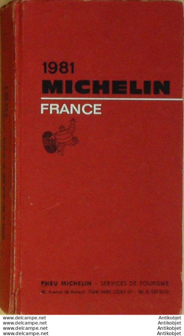 Guide Rouge Michelin 1981 74ème édition France - Michelin (guias)