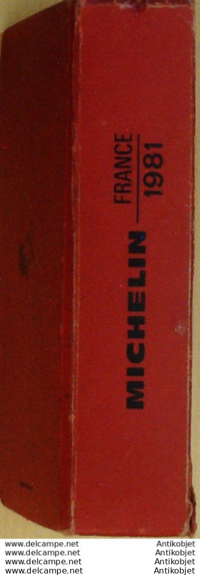 Guide Rouge Michelin 1981 74ème édition France - Michelin (guides)