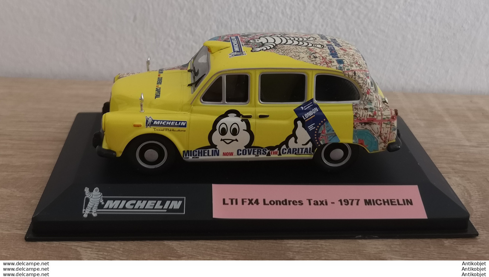 LTI FX4 Londres Taxi 1977 Michelin - Norev