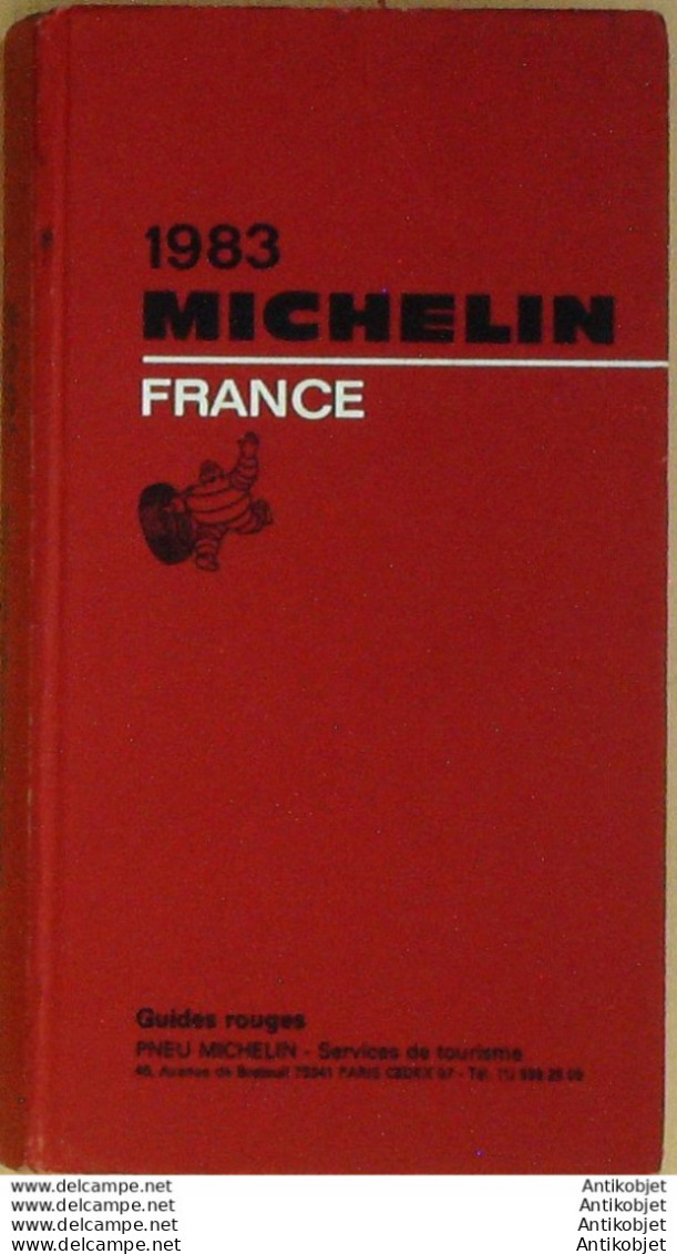 Guide Rouge Michelin 1983 76ème édition France - Michelin (guide)