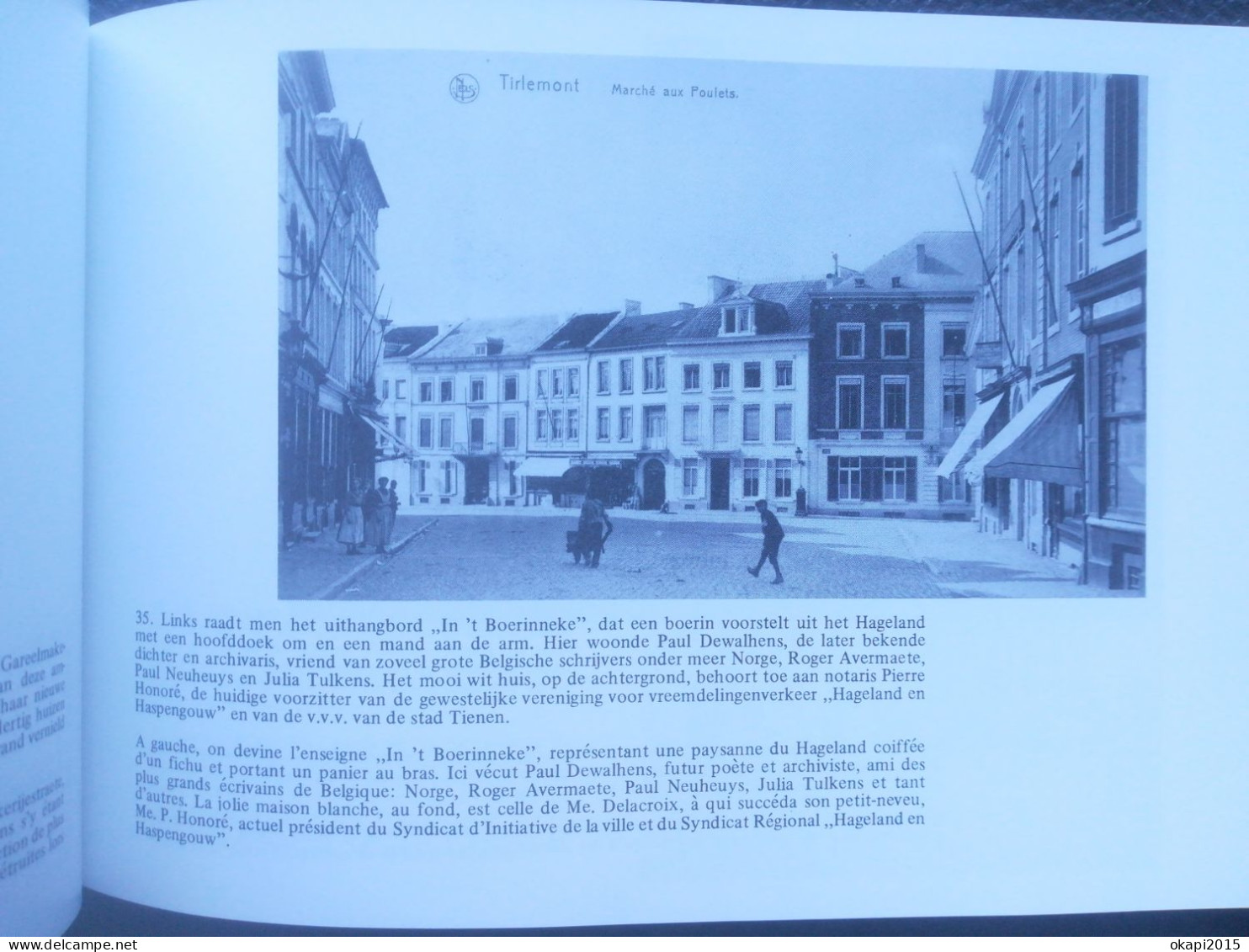 LIVRE Tienen in oude prentkaarten Tirlemont en cartes postales  anciennes Brabant Flamand Belgique histoire