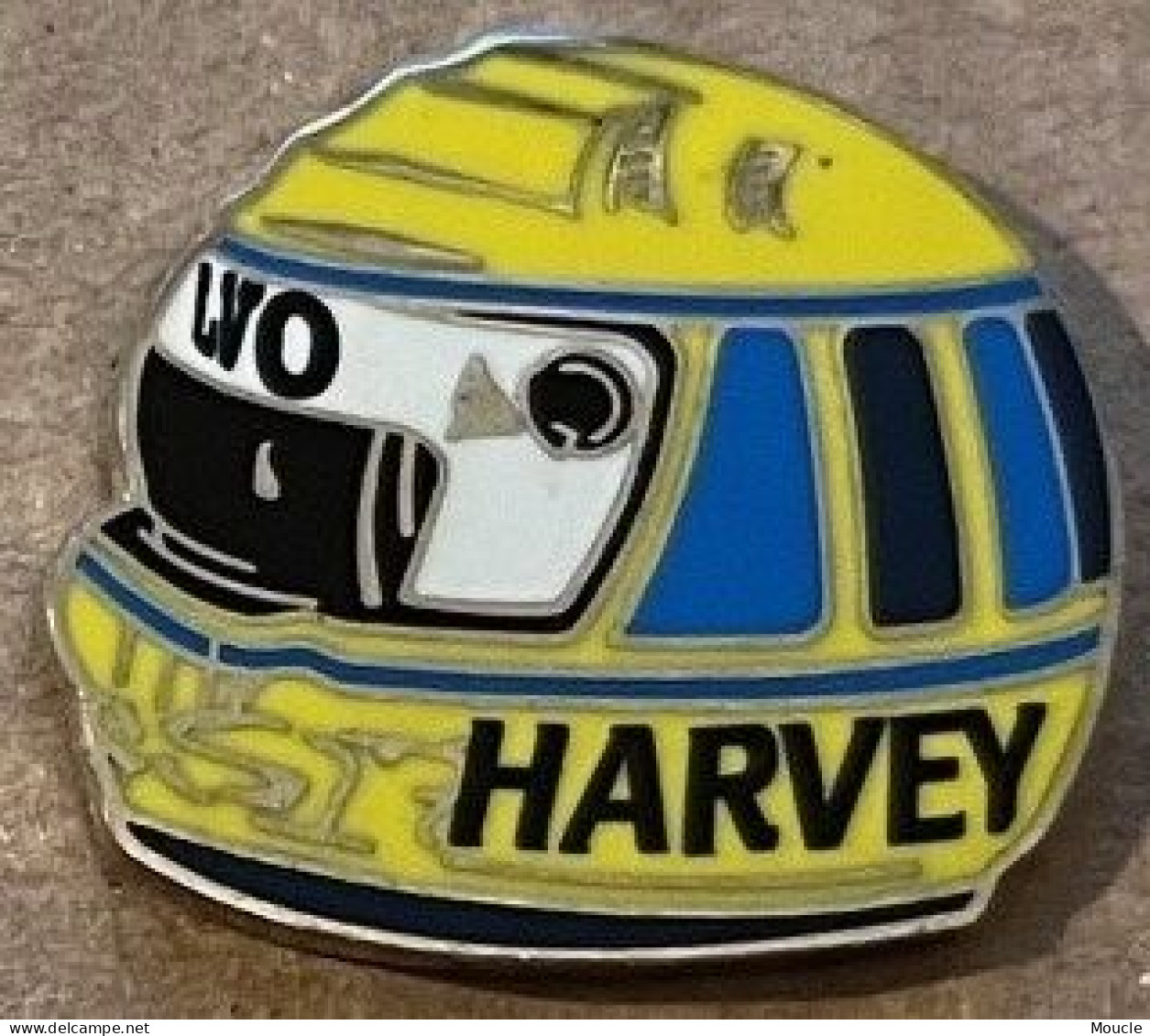 CASQUE PILOTE FORMULE UN - F1 - FORMULA ONE - HARVEY - VOLVO - VOITURE - CAR - AUTOMOBILE - AUTO -                (33) - F1