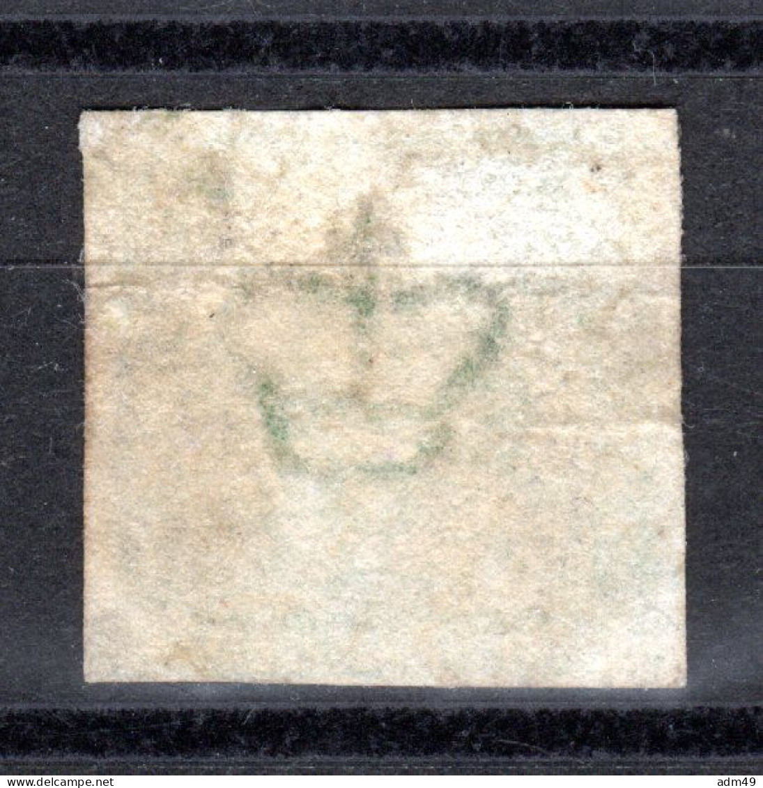 DÄNEMARK, 1854 Freimarke Kroninsignien Im Lorbeerkranz, Gestempelt - Gebraucht