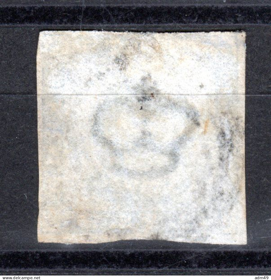 DÄNEMARK, 1854 Freimarke Kroninsignien Im Lorbeerkranz, Gestempelt - Gebraucht