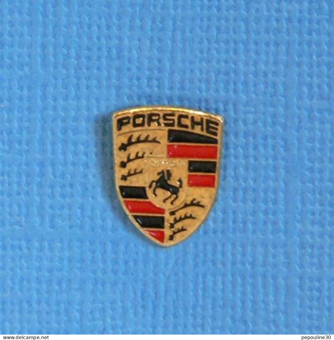 1 PIN'S //  ** LOGO / BLASON  PORSCHE ** - Porsche