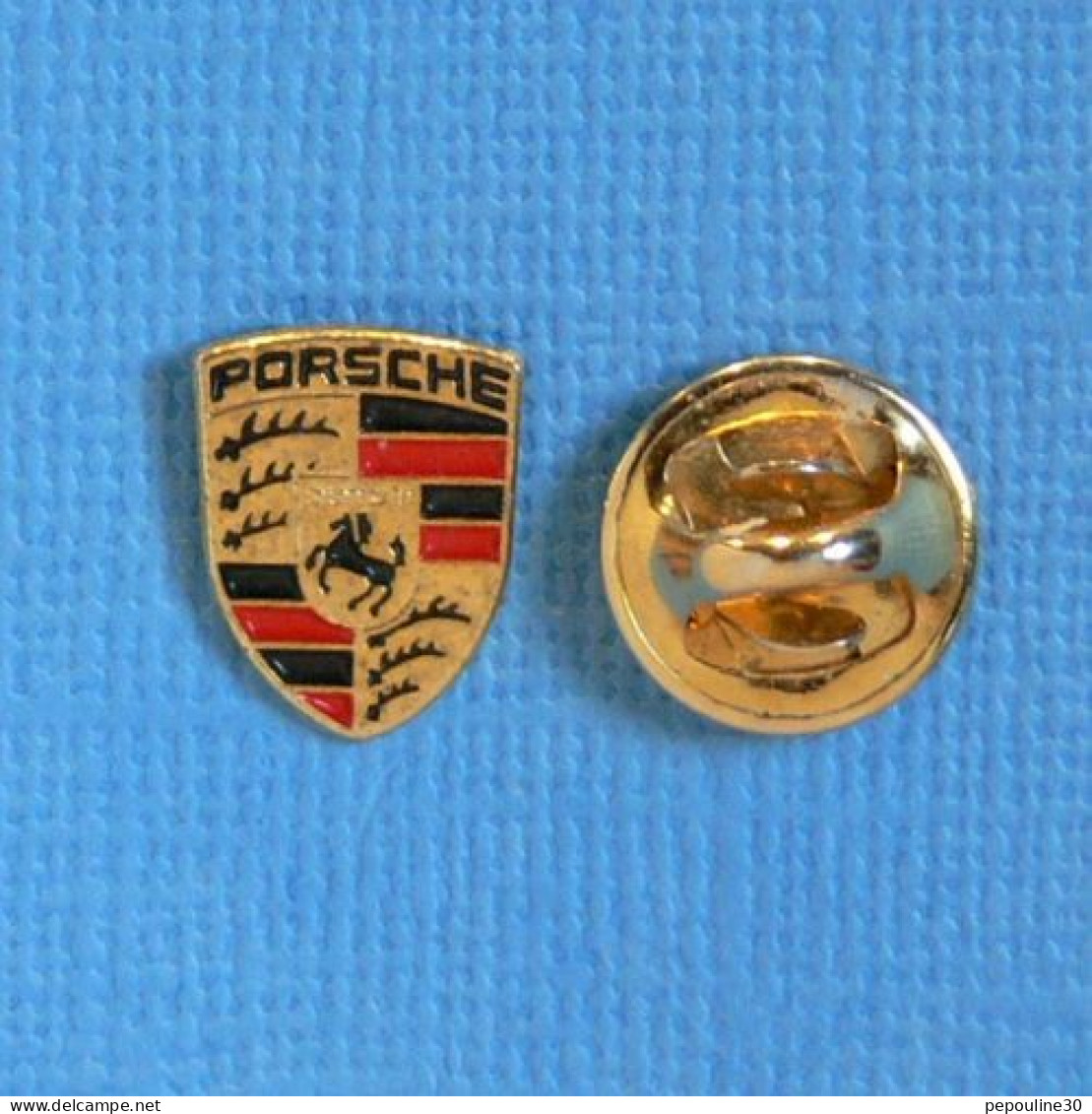 1 PIN'S //  ** LOGO / BLASON  PORSCHE ** - Porsche