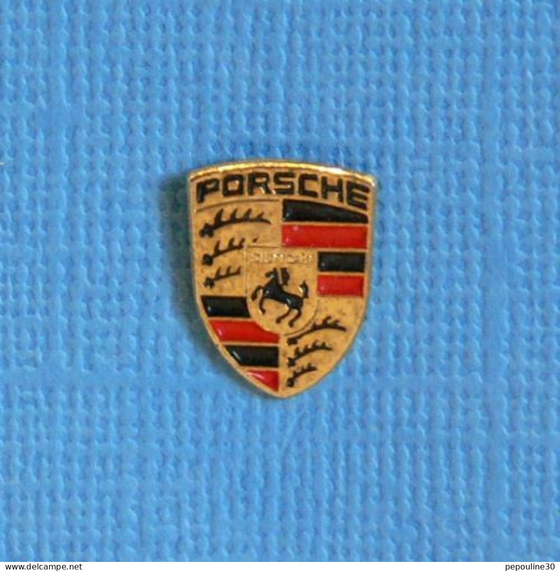 1 PIN'S //  ** LOGO / BLASON  PORSCHE ** - Porsche