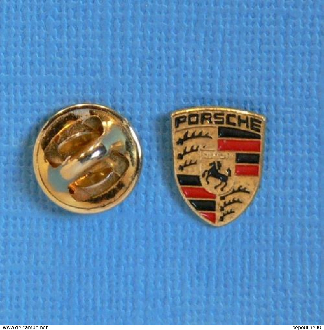 1 PIN'S //  ** LOGO / BLASON  PORSCHE ** - Porsche