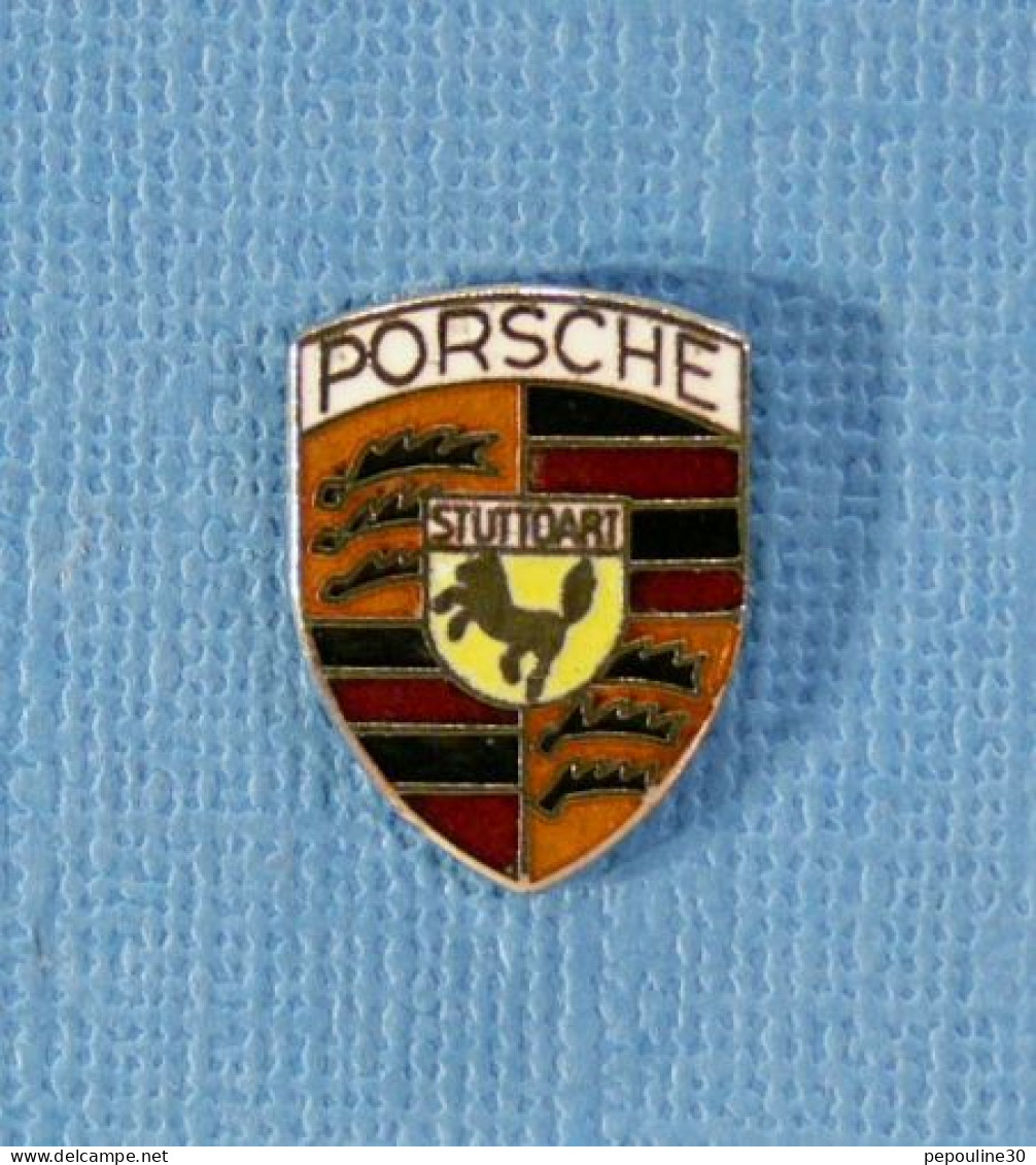 1 PIN'S //  ** LOGO / PORSCHE STUTTGART ** - Porsche