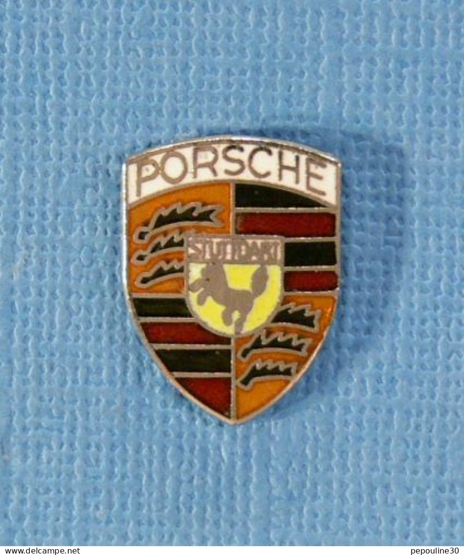 1 PIN'S //  ** LOGO / PORSCHE STUTTGART ** - Porsche